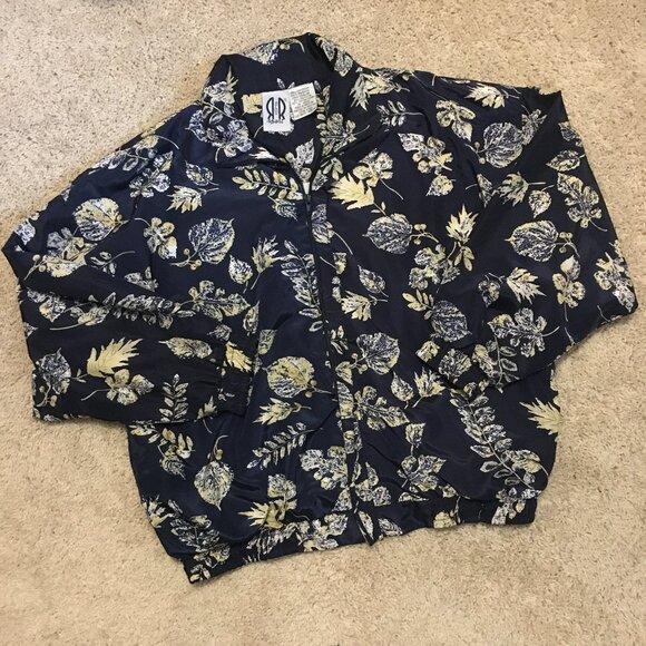 Vintage R&R Sport Seasonal Zip Up Bomber Jacket - Picture 11 of 15